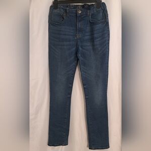 Lucky Brand Dark Blue Skinny Jeans Sz 20 Inseam 28